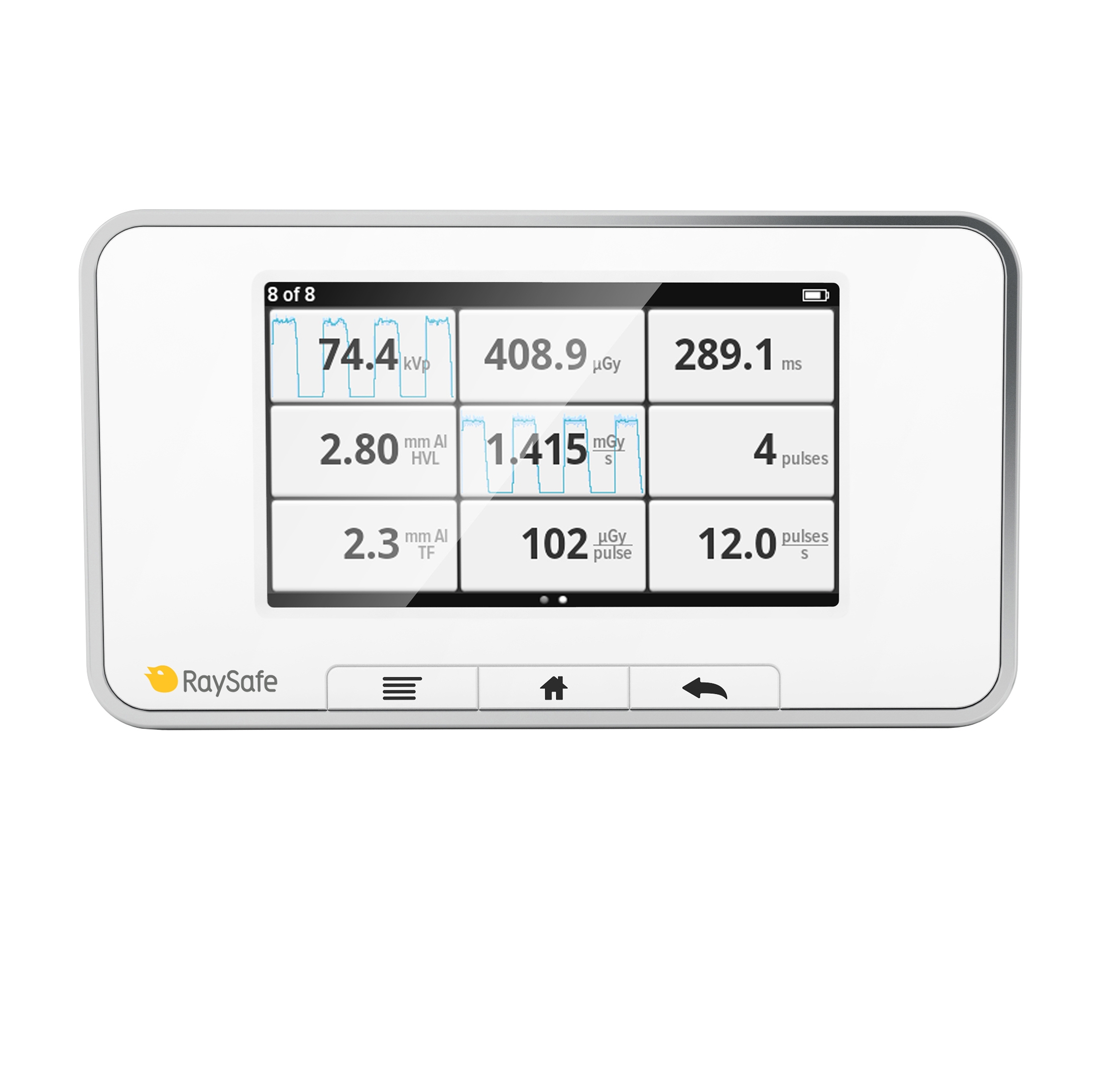 RaySafe X2 straling meter